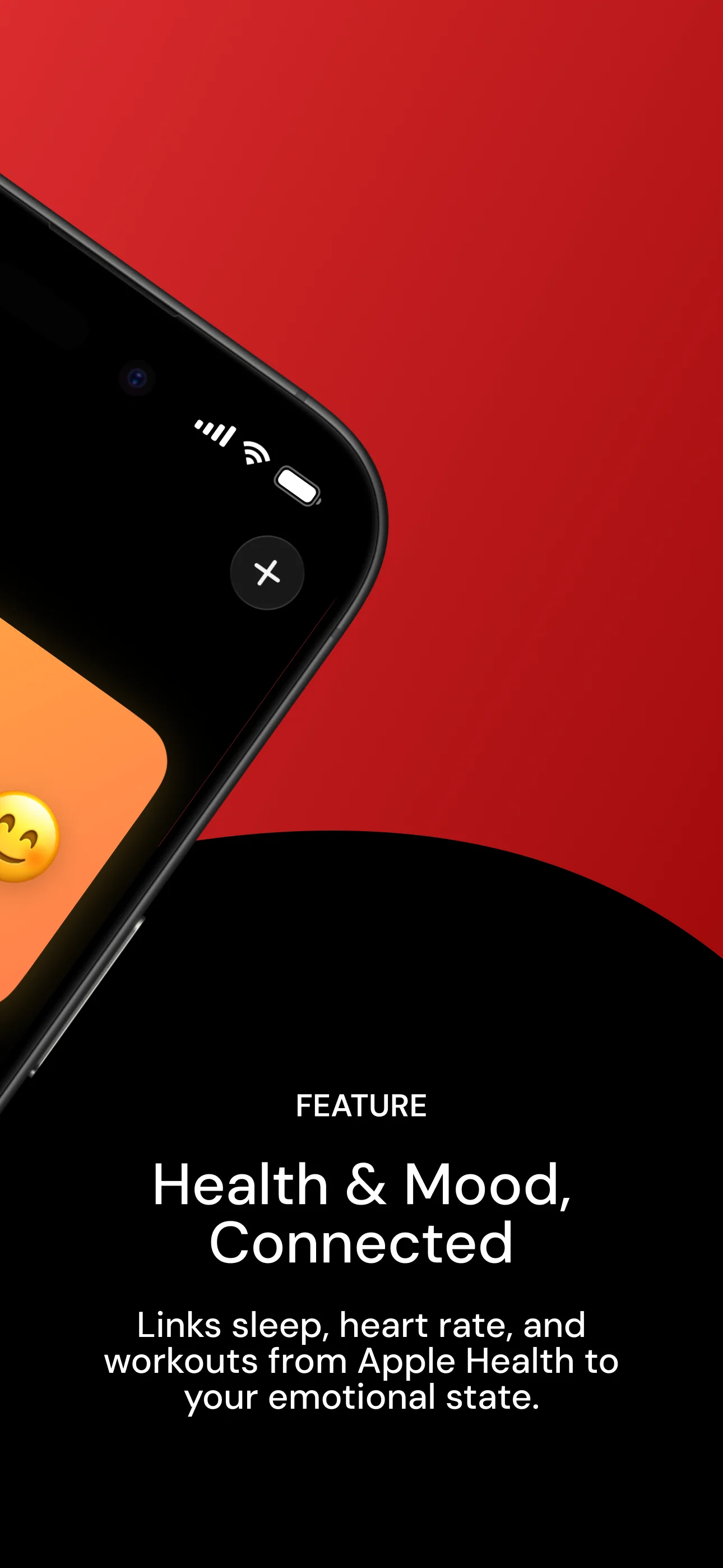 Emotion selection screen